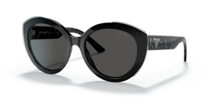 09V5S0 - Black Marble/Top Black Transparent with Dark grey Lenses
