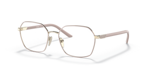 09Y1O1 - Alabaster/Pale Gold with Clear Lenses