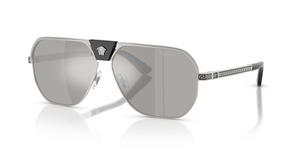 10006G - Silver with Light Grey Mirror Silver Lenses