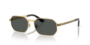 100287 - Gold with Dark Grey Lenses
