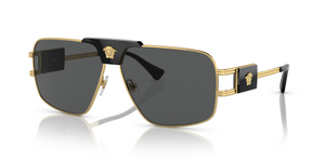 100287 - Gold with Dark Grey Lenses