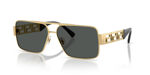 100287 - Gold with Dark Grey Lenses