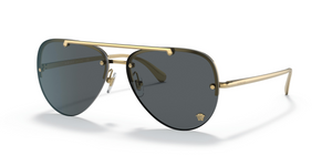 100287 - Gold with Dark Grey Lenses