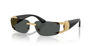 100287 - Gold with Dark Grey Lenses