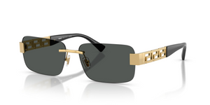 100287 - Gold with Dark Grey Lenses