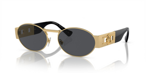 100287 - Matte Gold with Dark Grey Lenses