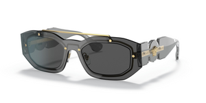 100287 - Transparent Dark Grey with Dark Grey Lenses