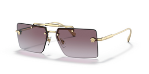 10028H - Gold with Violet Gradient Lenses