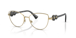 1002 - Gold with Clear Lenses