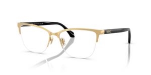 1002 - Gold with Clear Lenses