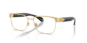 1002 - Gold with Clear Lenses