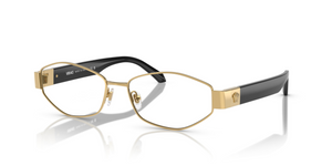 1002 - Gold with Clear Lenses