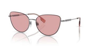 100584 - Silver with Light Violet Lenses