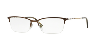 1012 - Matte Brown with Clear Lenses