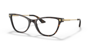 108 - Havana with Clear Lenses