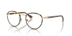 1098 - Caffe-Gold with Clear Lenses