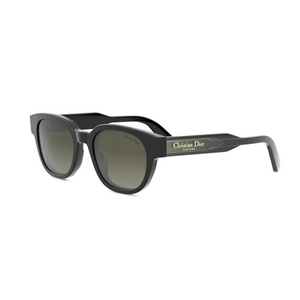 10C2 - Shiny Black with Green Gradient Lenses