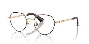 1109 - Brown with Clear Lenses