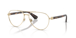 1109 - Light Gold with Clear Lenses