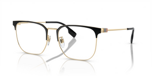 1109 - Light Gold/Black with Clear Lenses
