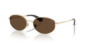 110973 - Light Gold with Dark Brown Lenses