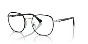 1125 - Silver Black with Clear Lenses