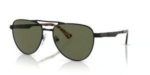 115158 - Demigloss Black with Polarized Green Lenses