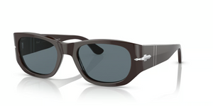 11743R - Brown with Dark Blue Polarized Lenses