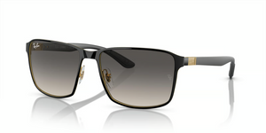 187/11 - Black On Gold with Grey Lenses