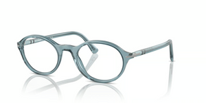 1204 - Transparent Blue with Clear Lenses