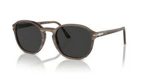 120848 - Striped Brown with Polar Black Grey Lenses