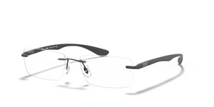 1218 - Gunmetal with Clear Lenses