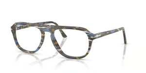 1222 - Frost Grey - Nautical Blue with Clear Lenses