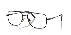 1244 - Black with Clear Lenses