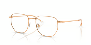 1248 - Rose Gold with Clear Lenses