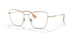 1337 - Light Gold with Clear Lenses