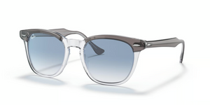13553F - Grey On Transparent with Clear Blue Lenses