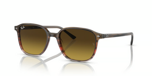 138085 - Striped Brown & Red with Brown Lenses
