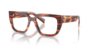 13O1O1 - Havana Red with Clear Lenses