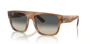 140371 - Striped Brown with Grey Lenses