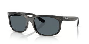 1404R5 - Striped Gray with Blue Lenses