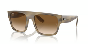 140551 - Striped Green with Clear & Brown Lenses