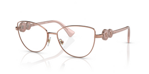1412 - Rose Gold with Clear Lenses