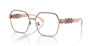 1412 - Rose Gold with Clear Lenses