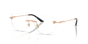 1412 - Rose Gold with Clear Lenses