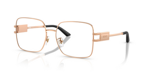1412 - Rose Gold with Clear Lenses