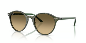 14210A - Transparent Shade Fantasy Green with Brown Lenses
