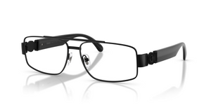 1436 - Matte Black with Clear Lenses