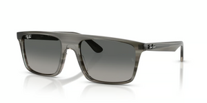 143871 - Striped Grey with Gradient Grey Lenses
