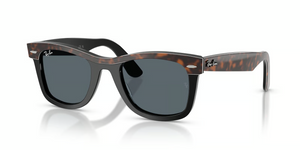 1441R5 - Havana On Black with Blue Lenses